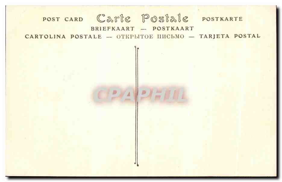 Colonie Sainte-Clotilde — Courpière (Puy-de-Dôme), 1er-22 Août 1910 — Le Drapeau et la Musique / Avant le Départ, sur la Terrasse du Collège — Reverso