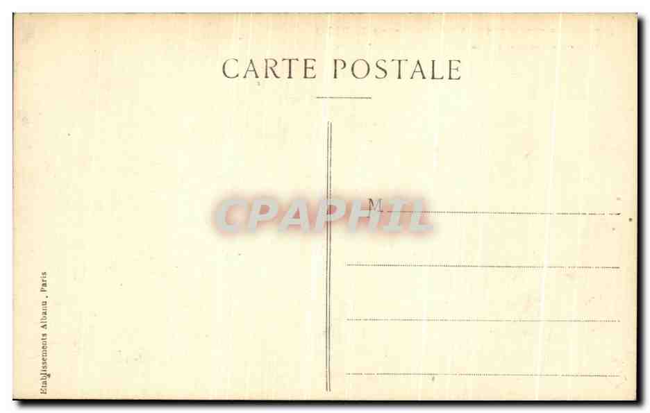 CPA Riom Environs L Eglise de Mozac Voiture a ane — Rückseite