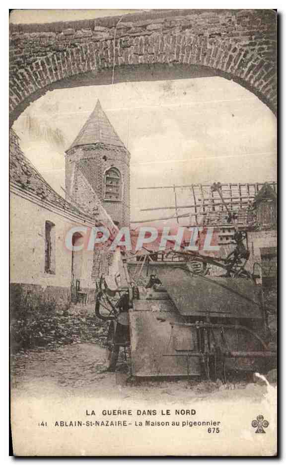 CPA Ablain St Nazaire La Maison Au Pigennier 