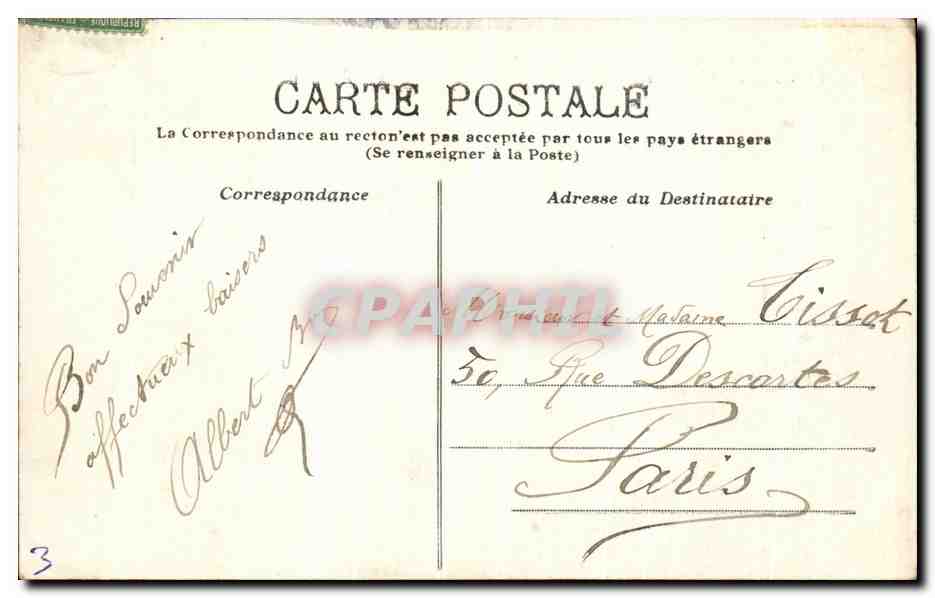 Montreuil-sur-Mer — Die erste Enceinte, die Justizturm — Verlag: Éd. des Cahiers Grandes Vues — Rückseite