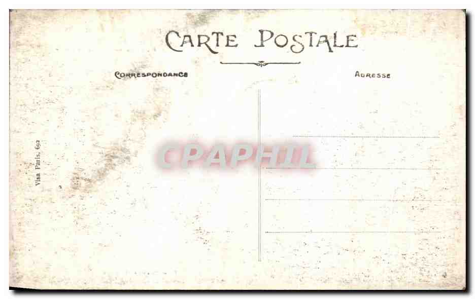 CPA Le Guerre Le Nord Mont Saint Eloi Maisons En Ruines et Tours Militaria  — Rückseite