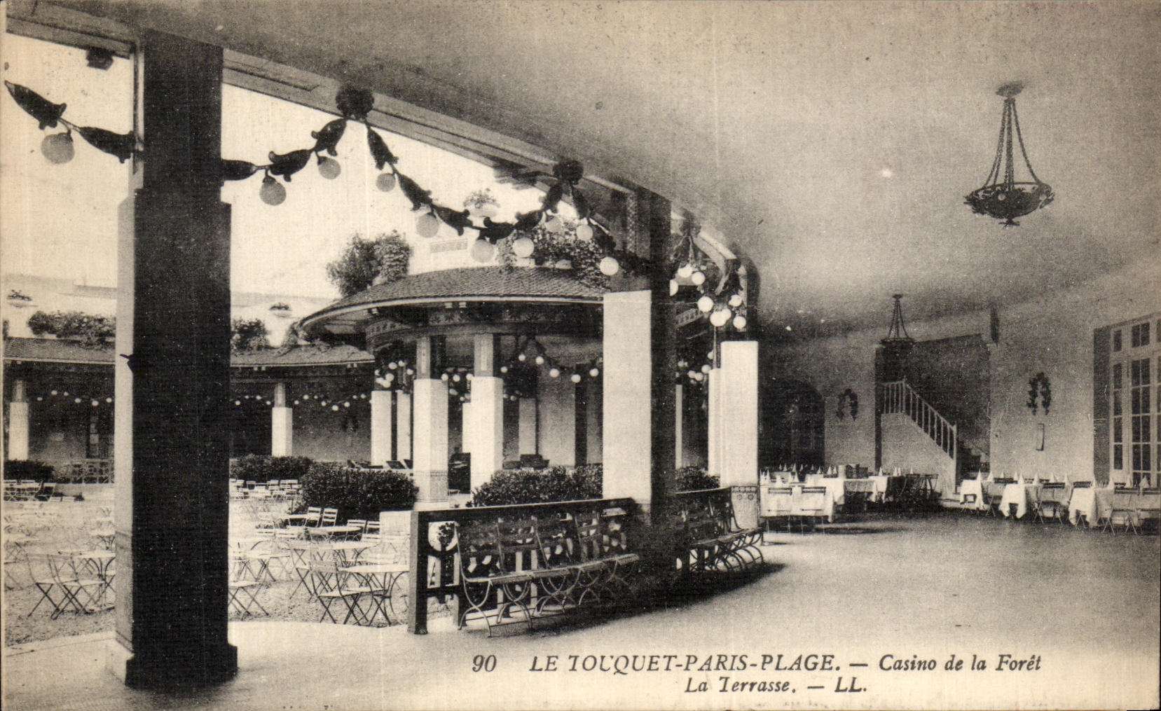 Le Touquet-Paris-Plage — Casino de la Forêt — La Terrasse — LL. n°90