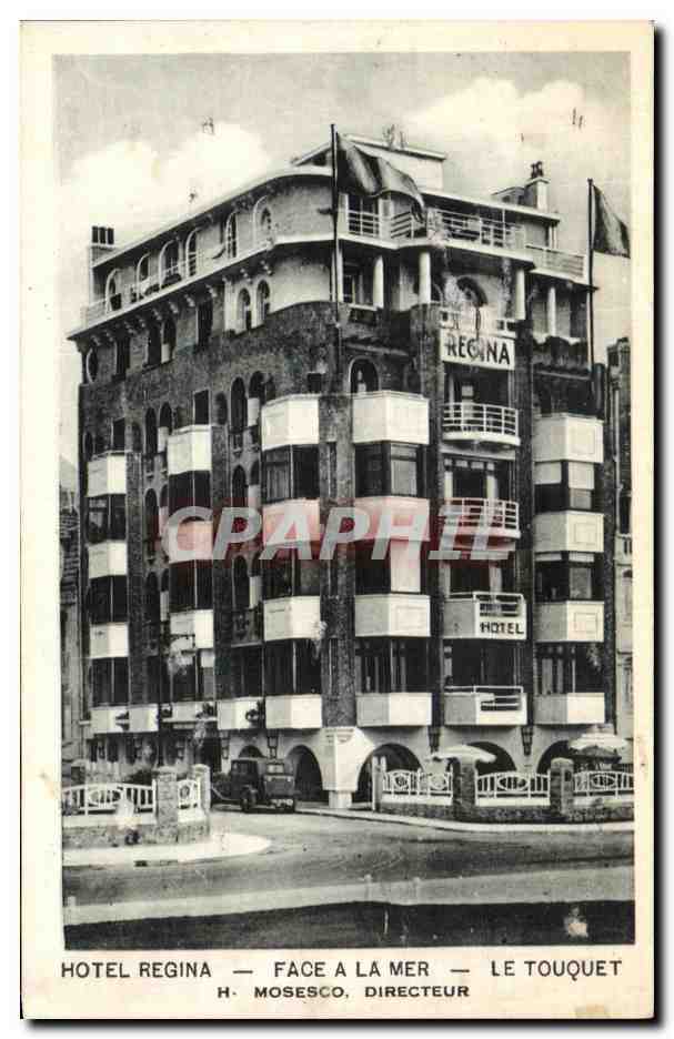 CPA Le Touquet Hotel Regina Face A La Mer 