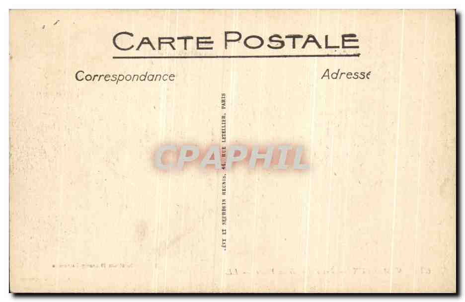 CPA Wimereux Les Villas De La Plage  — Back