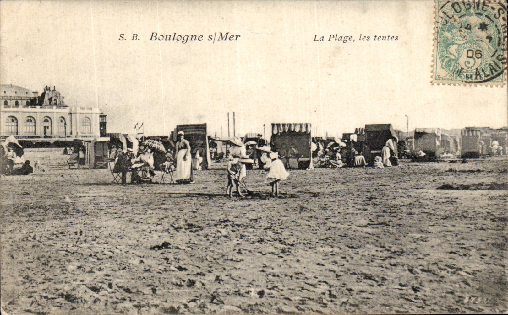 Boulogne-sur-Mer — La Playa, las tiendas — S.B. Boulogne s/Mer