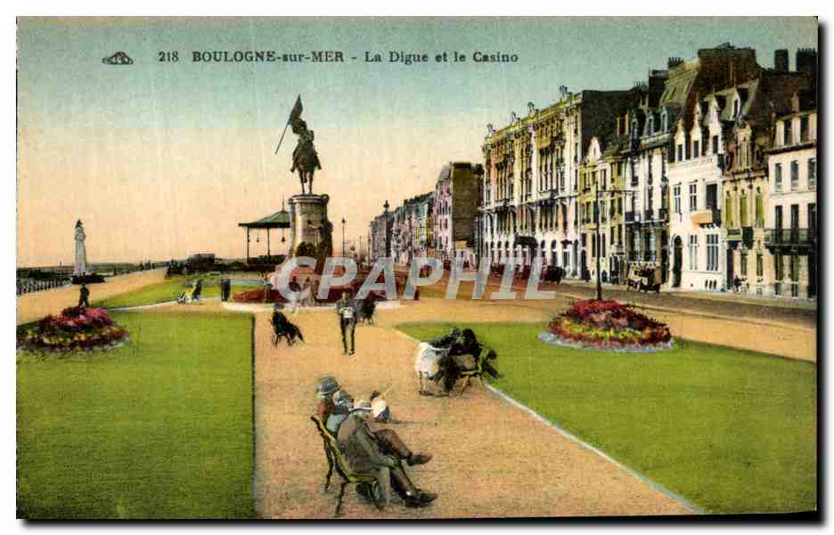 Boulogne-sur-Mer — La Digue et le Casino — Éditions des Arts Décoratifs