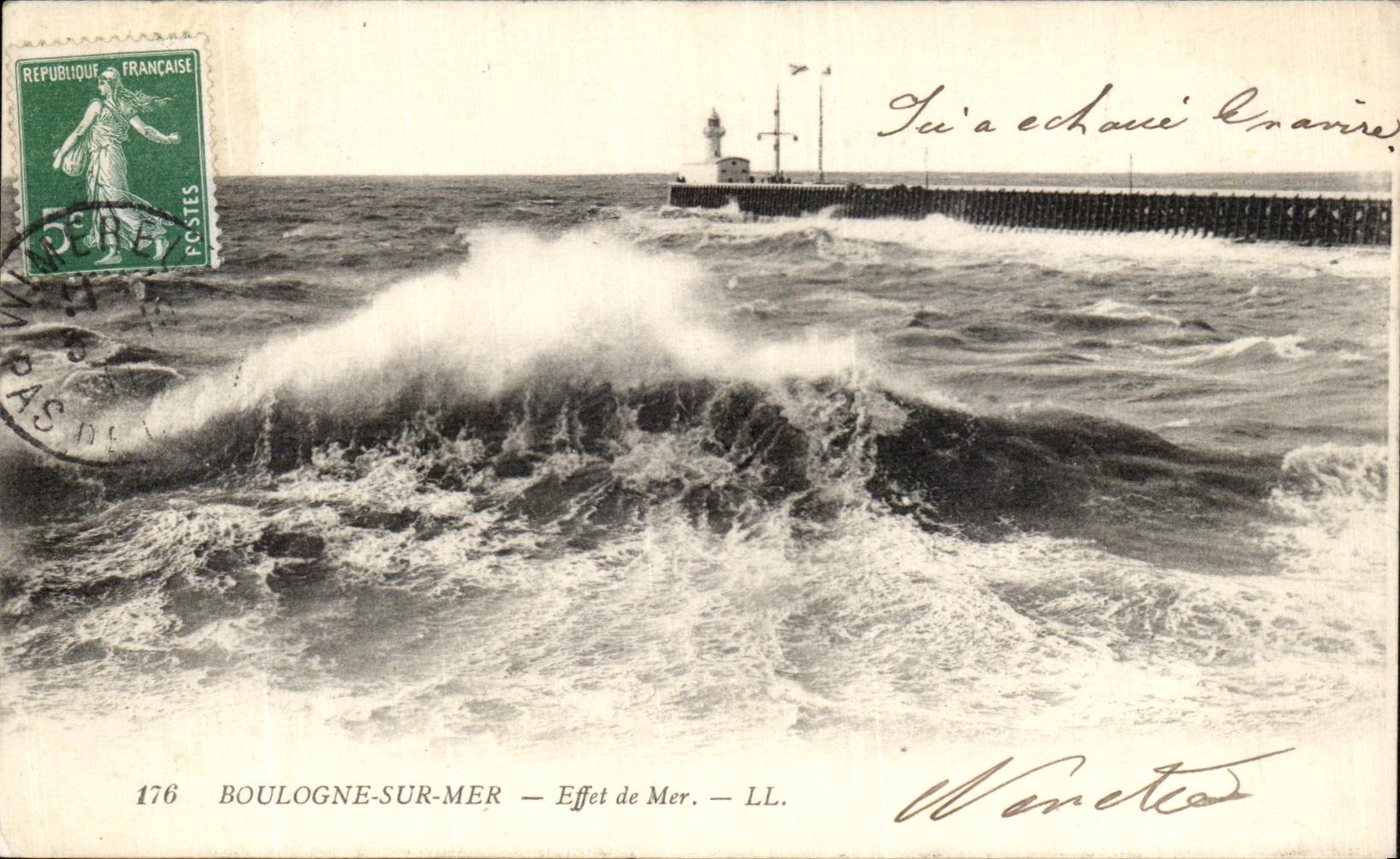 Boulogne-sur-Mer — Efecto de mar — LL. — N° 176