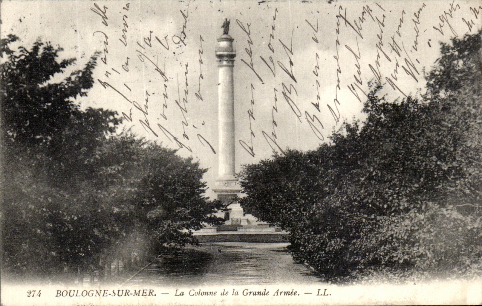 Boulogne-sur-Mer — La Colonne de la Grande Armée — LL. n° 274