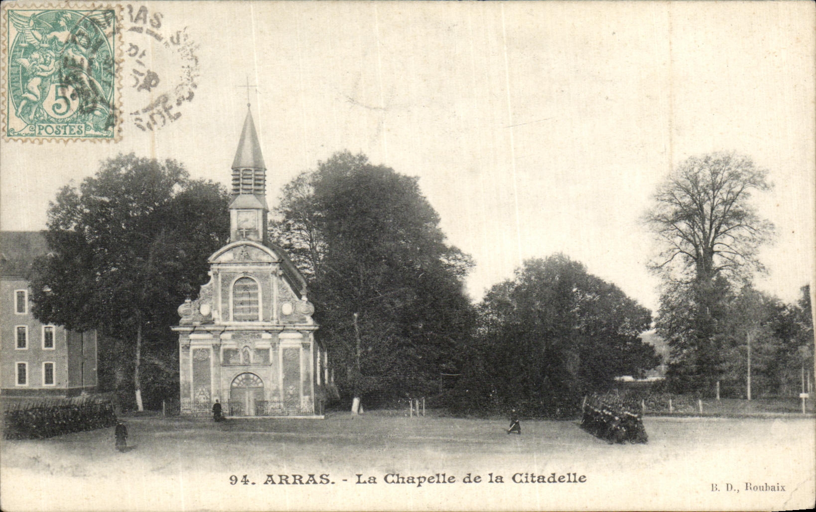 Arras - La Chapelle de la Citadelle — B. D., Roubaix, n°94