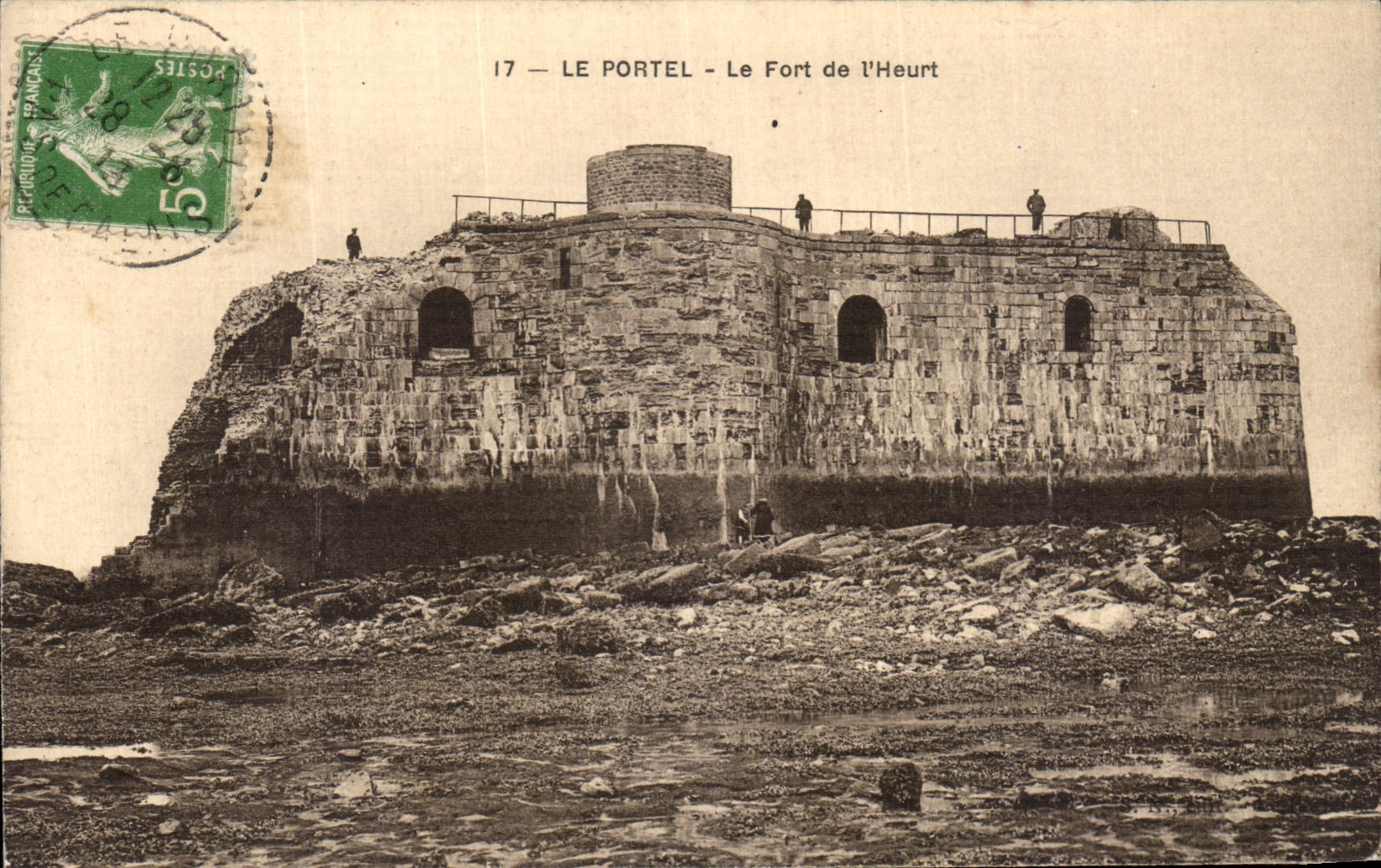 CPA Le Portel Le Fort De L Heurt 