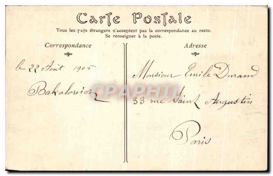 CPA Le Portel Le Mole et Le Fort De Heurt  — Verso