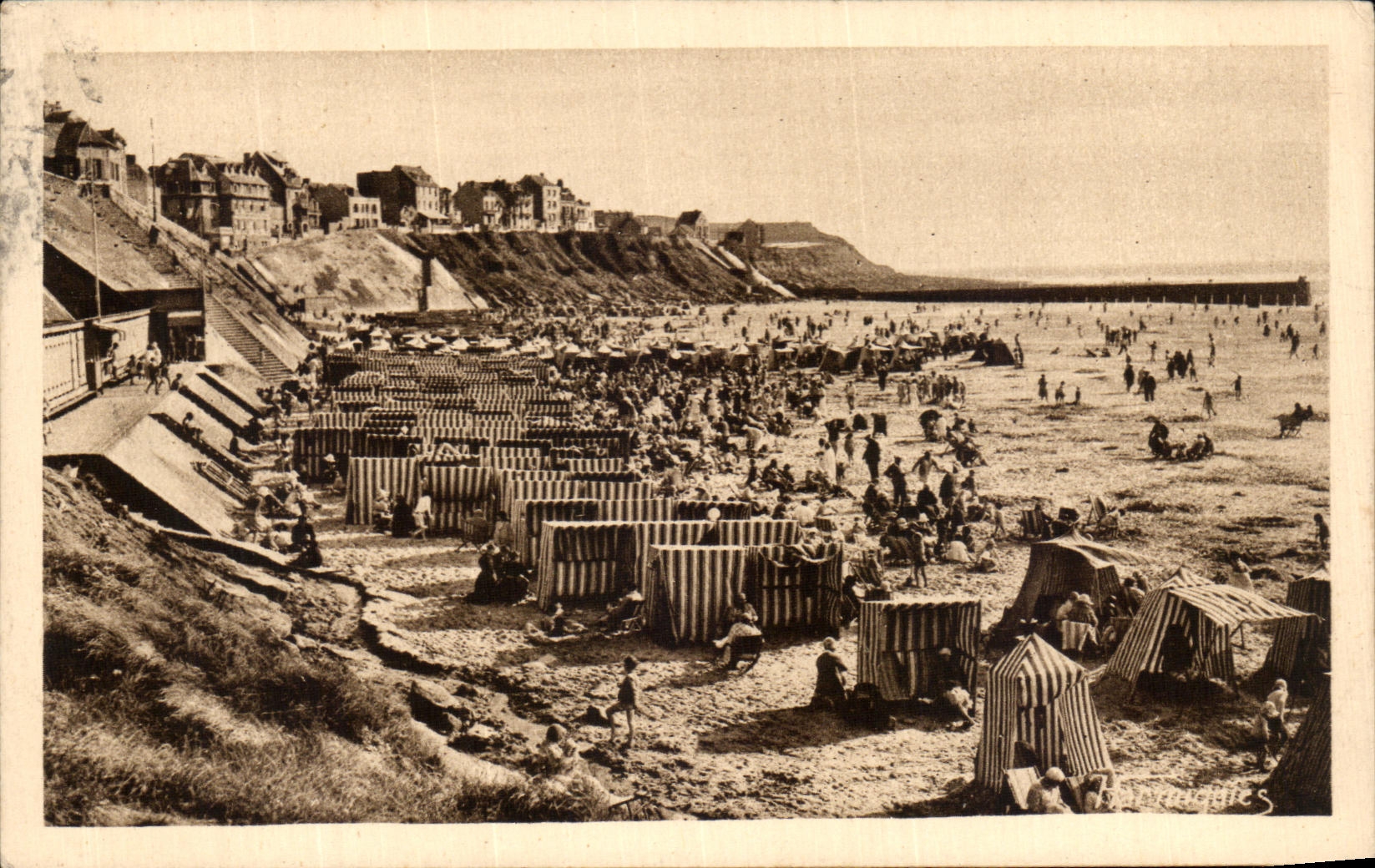 CPA Le Portel La Plage 