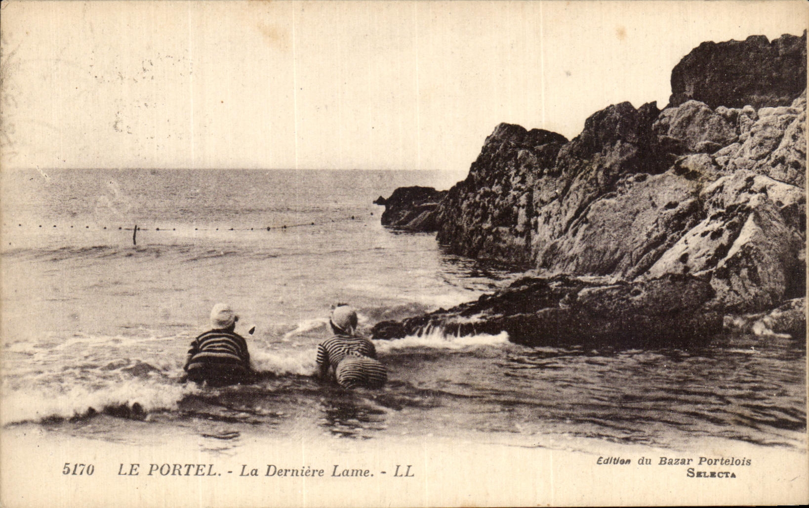 CPA Le Portel La Derniere Lame