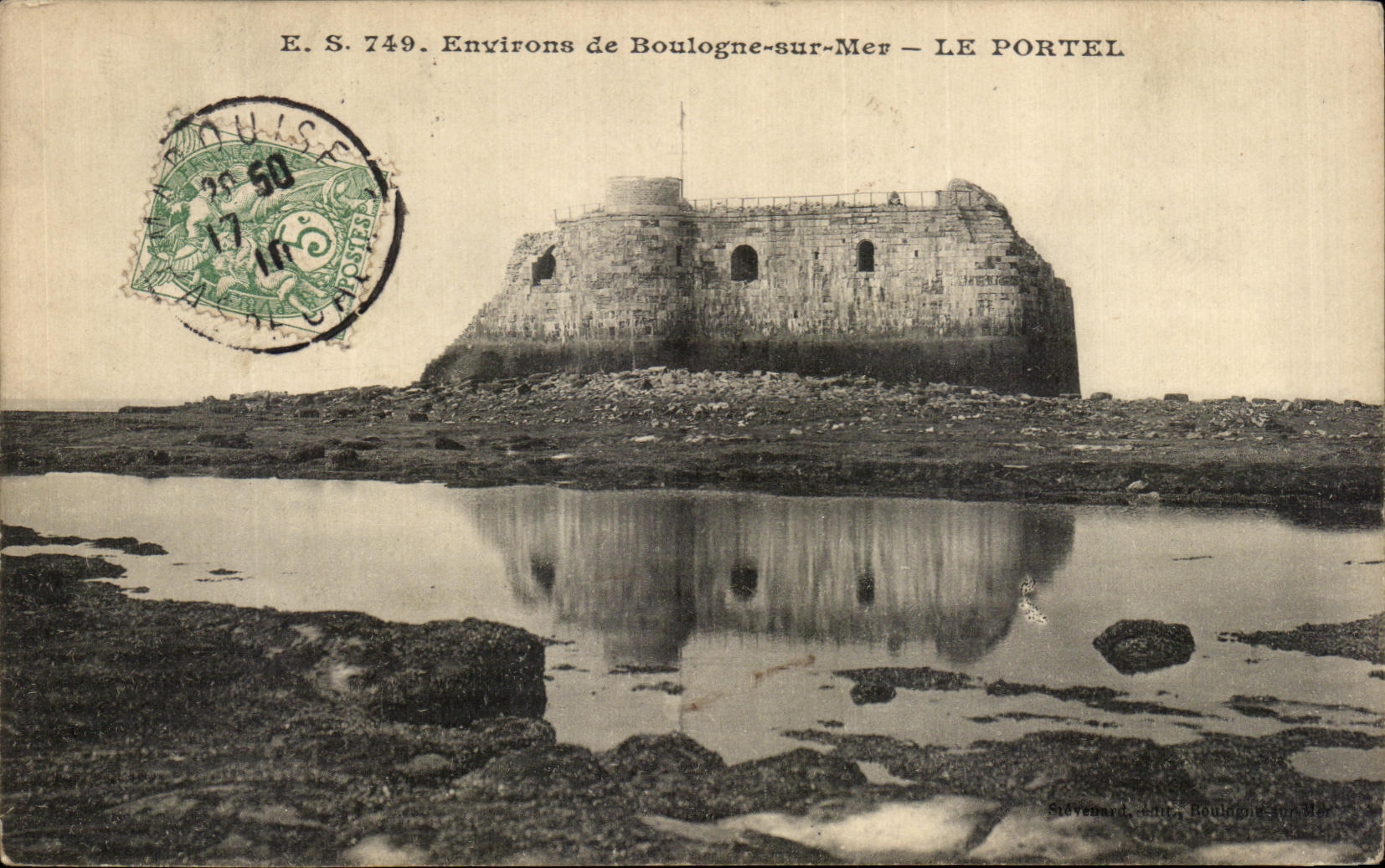 CPA Environs De Boulogne Sur Mer Le Portel 