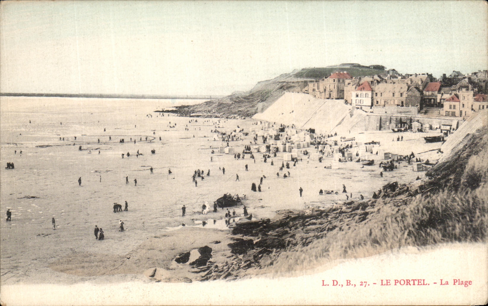 CPA Le Portel La Plage 