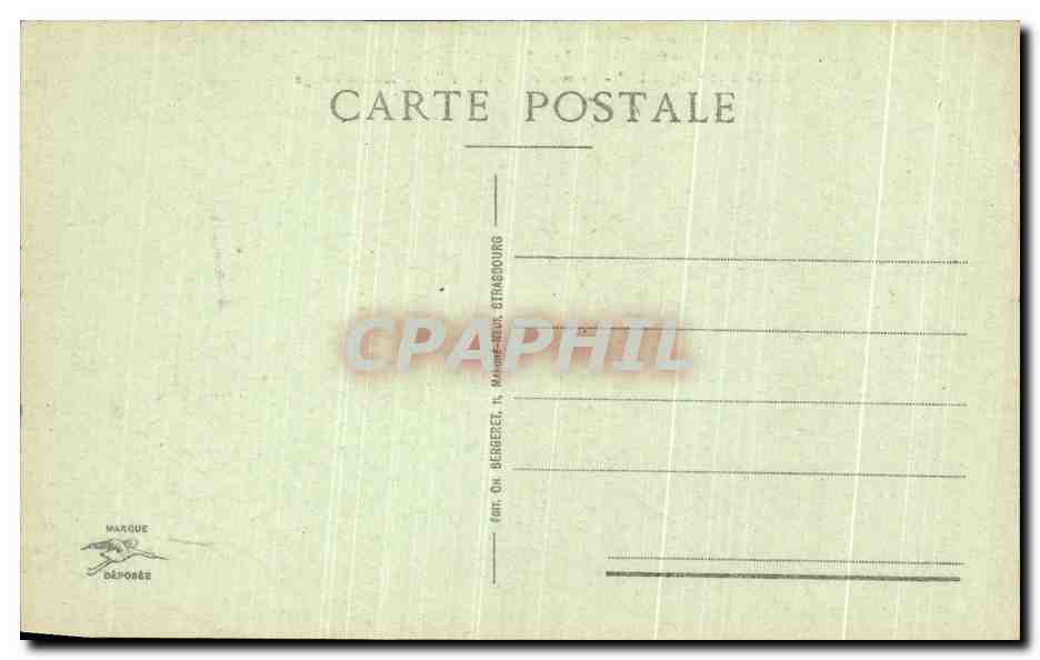 Metz - Bras mort de la Moselle - Barrage de la Pucelle et Moyen Pont — Rückseite