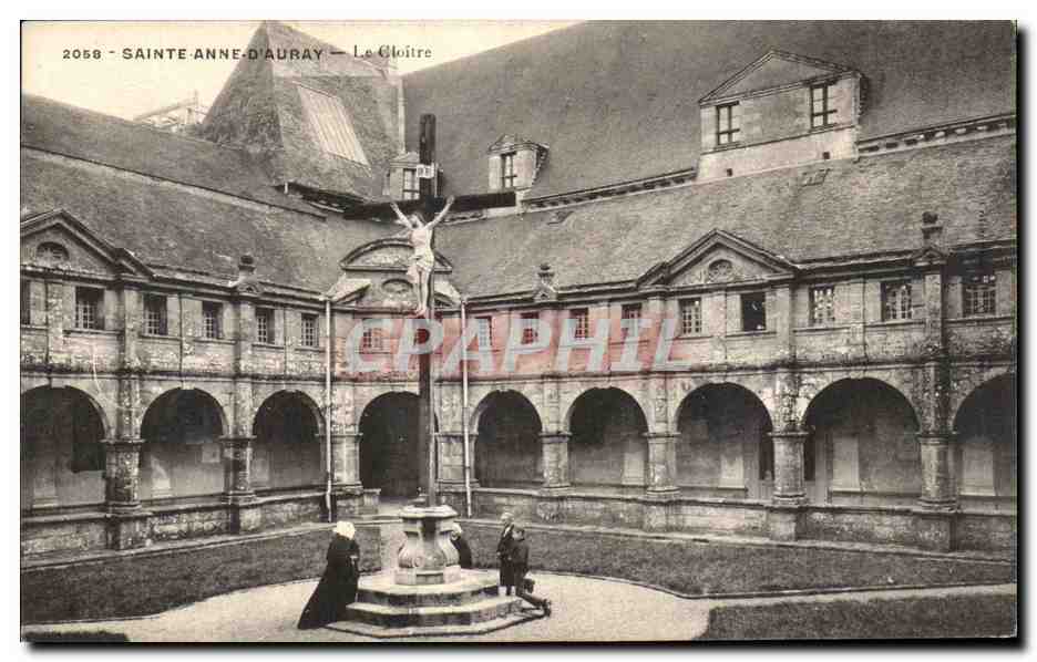 CPA Sainte Anne D Auray Le Cloitre