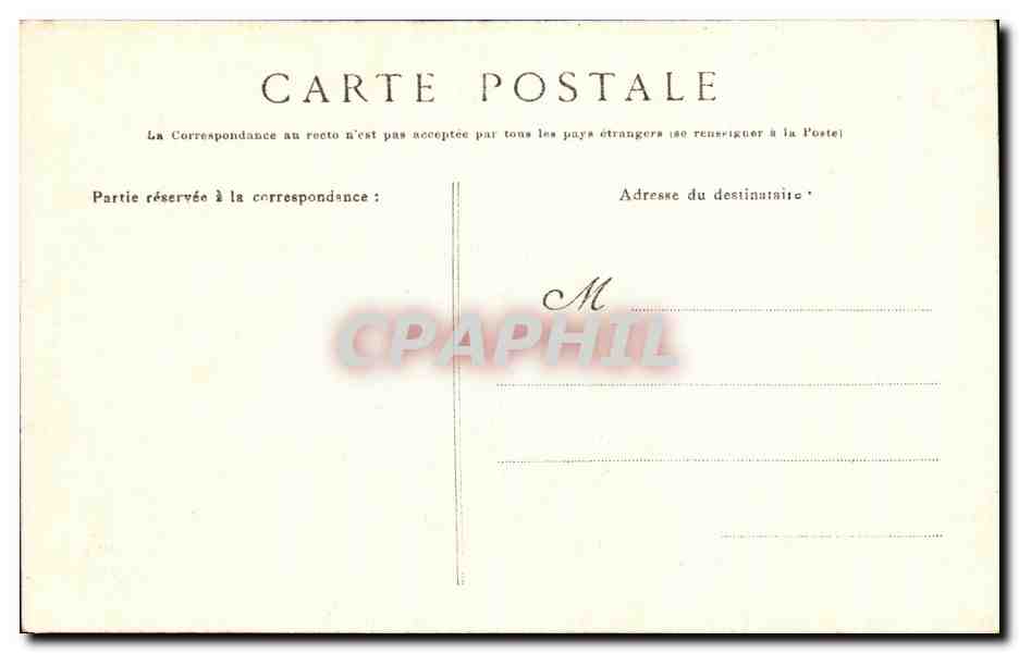 CPA Sainte Anne D Auray Le Cloitre — Verso