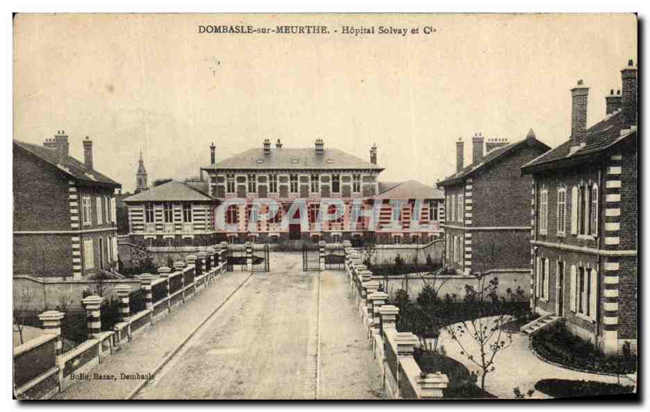 CPA Dombasle sur Meurthe Hopital Solvay et Cie