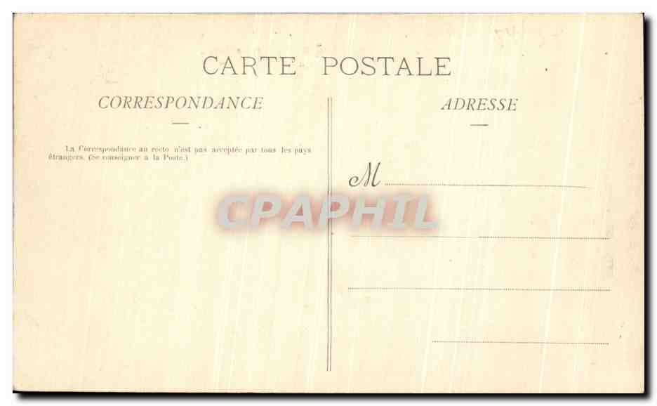 CPA Nancy Vue Generale prise de la Basilique Saint Epvre — Verso