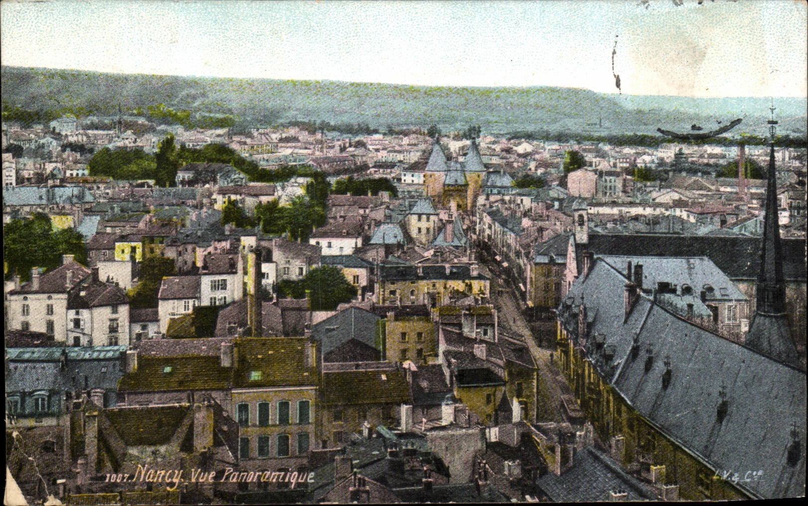 CPA Nancy Vue Panoramique