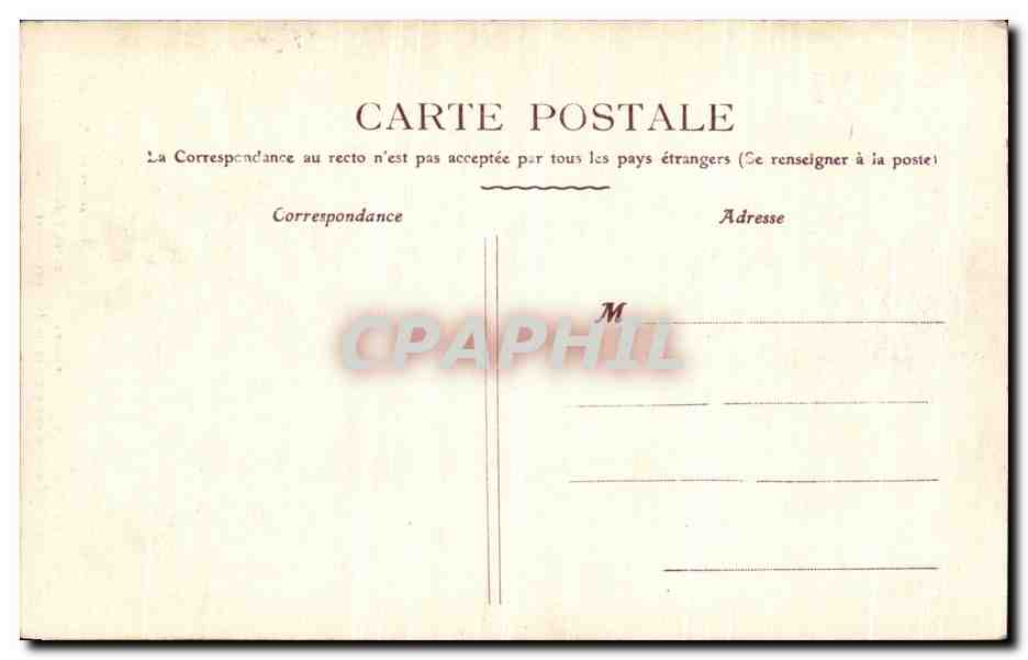 CPA Nancy Eglise de Bonsecours Mausolee de Stanislas — Verso