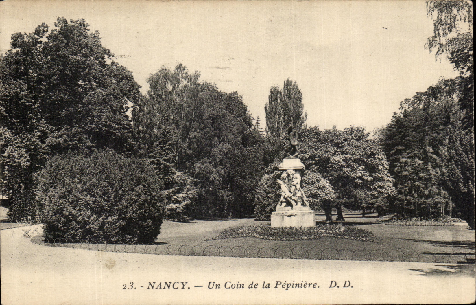 NANCY — Un Coin de la Pépinière — D.D. n°23