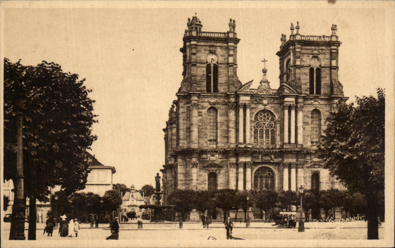 CPA Vitry Le Francois La Cathedrale