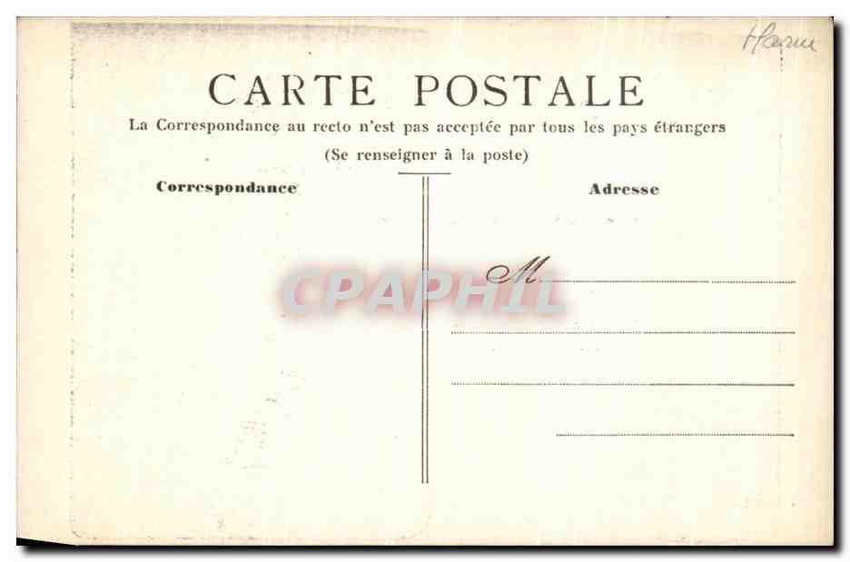 CPA Dernier livre de prieres de Marie Antoinette Chalons sur Marne Bibliotheque — Verso