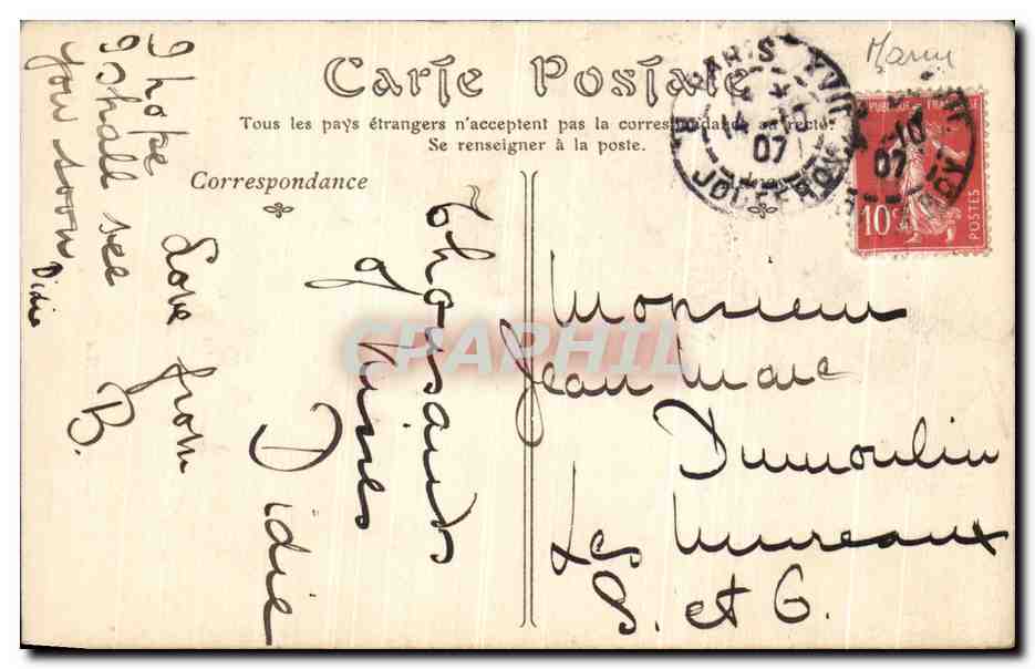 CPA Le Sacre De Charles VII a Reims Lenepveu  — Verso