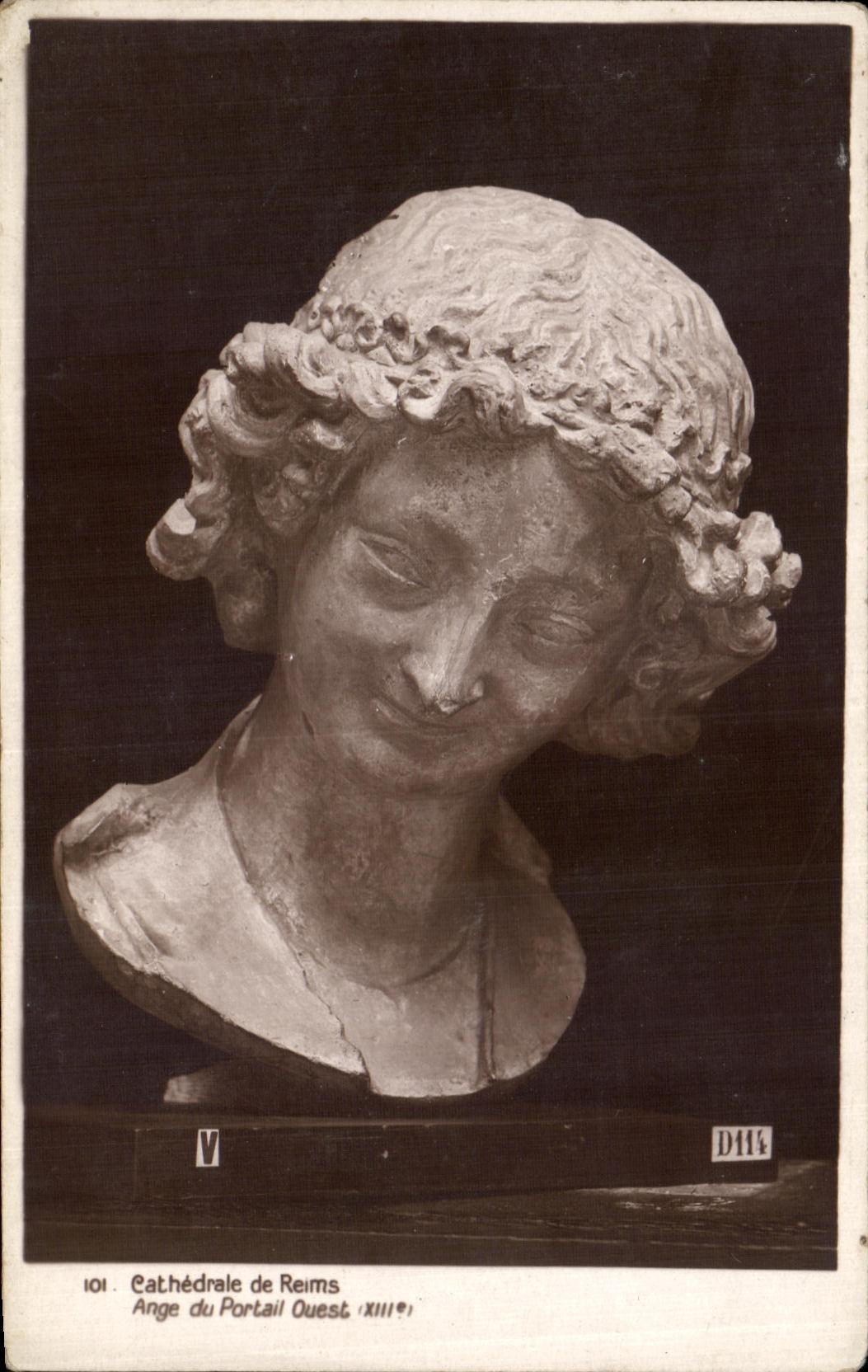 Ange du Portail Ouest — Cathédrale de Reims — série 101