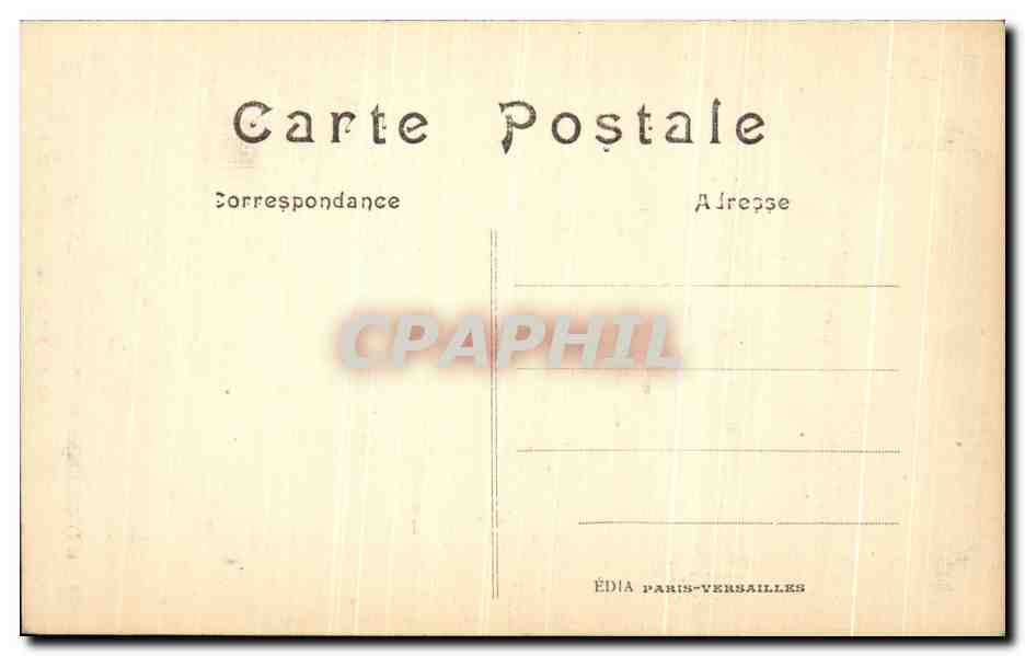 CPA Cathedrale De Reims Portail nord — Verso