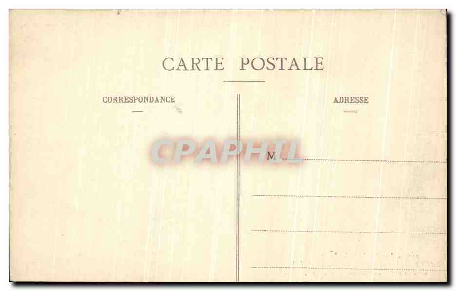 CPA Saint Remy La Varenne le Prieure La Cheminee — Rückseite