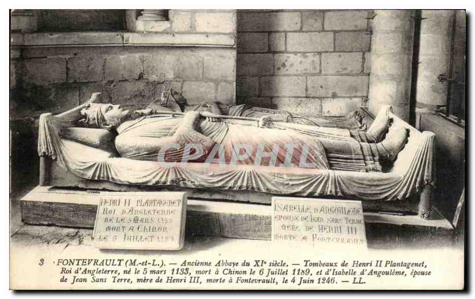 CPA Fontevrault Ancienne Abbaye du Tombeau de Henri Plantagenet 