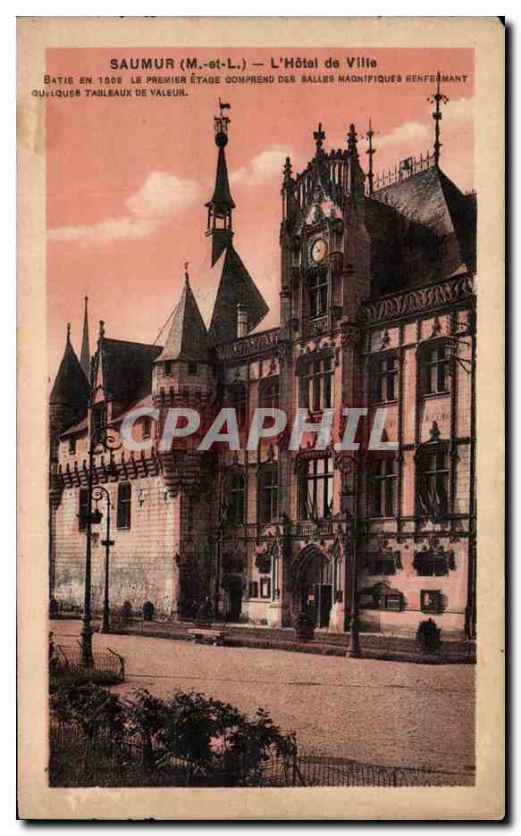 CPA Saumur L Hotel de Ville