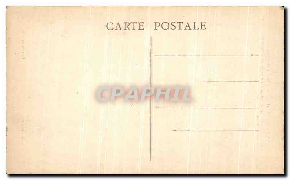 CPA Saumur L Hotel de Ville — Rückseite