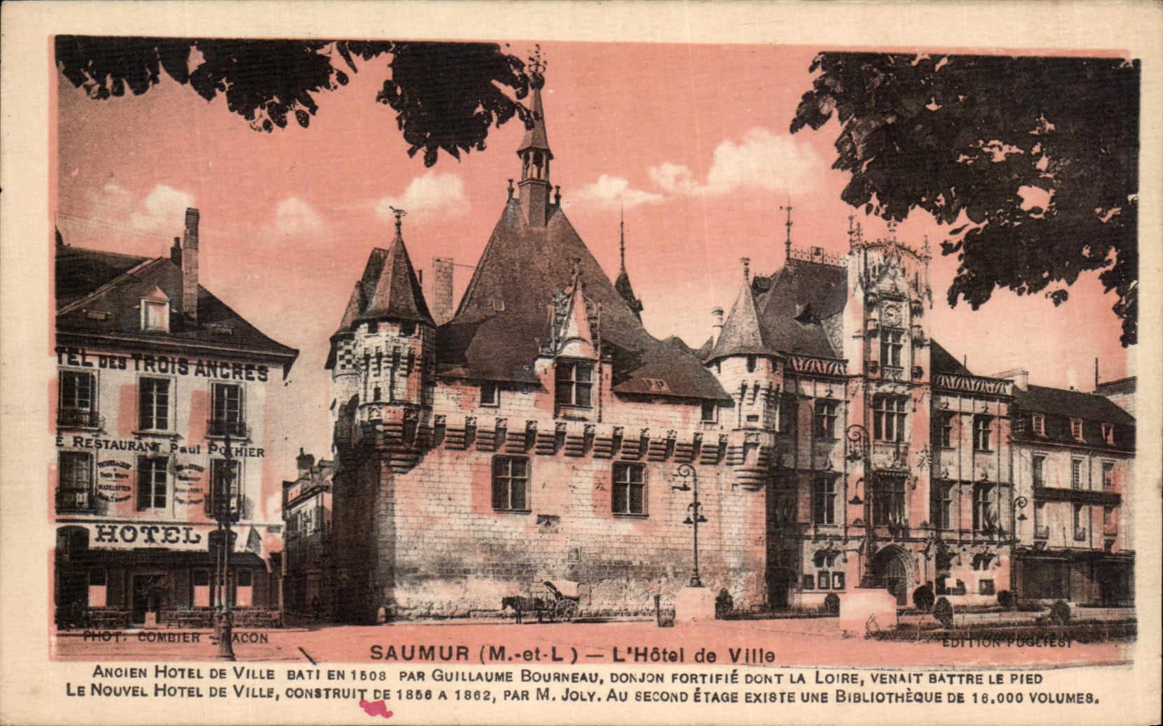 CPA Saumur L Hotel de Ville