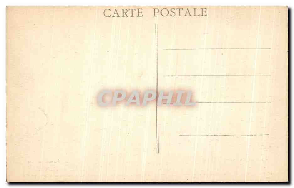 CPA Saumur L Hotel de Ville — Rückseite