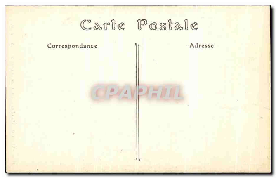 CPA Saumur Hotel de Ville Cour Interieure  — Rückseite
