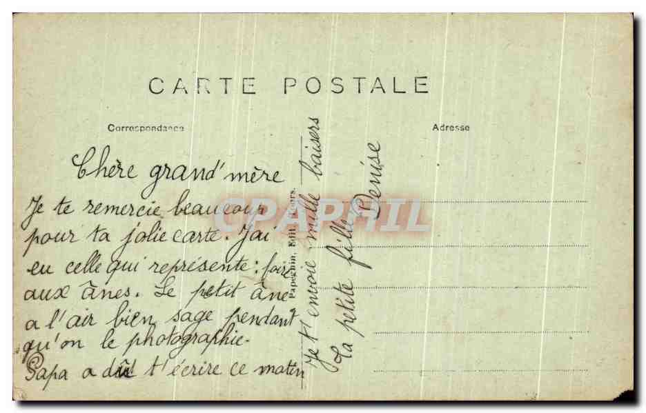 CPA Angers Vue Generale Sur La Maine  — Rückseite