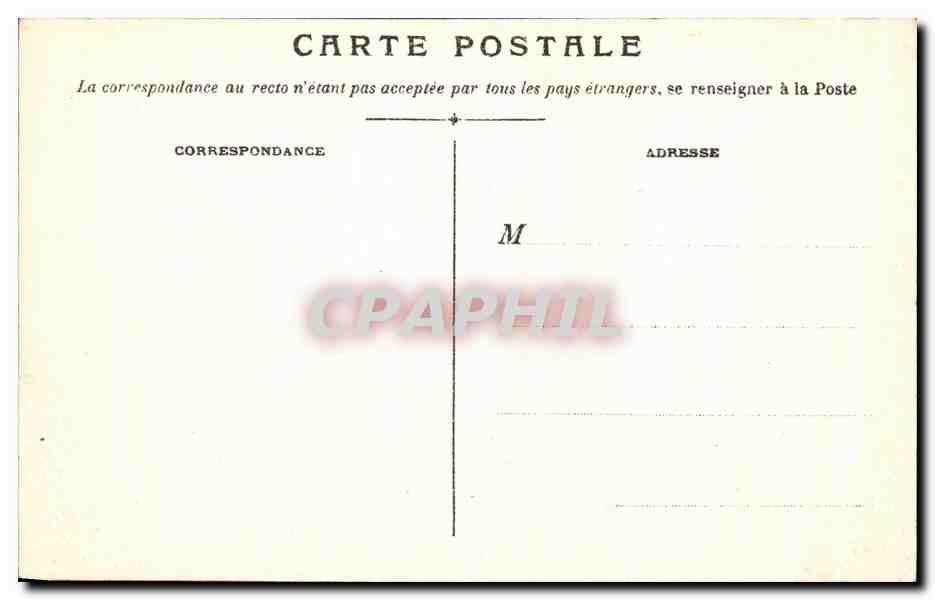 Route d'Issoire à Murols — La Tour de Rognon et le Rocher des Trois Frères — Éditeur : Issoire — Verso