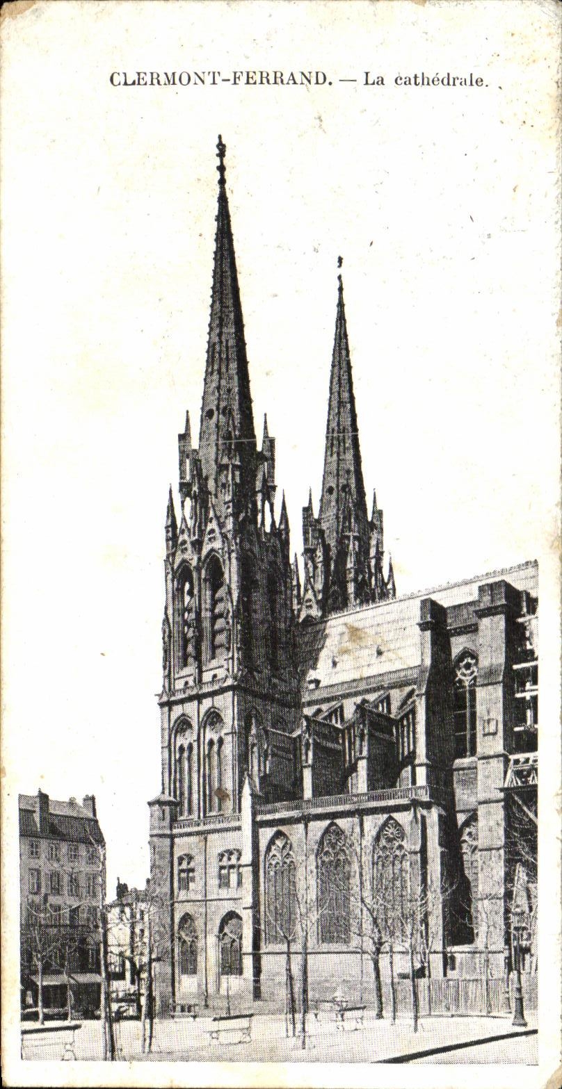 Clermont-Ferrand — La cathédrale.
