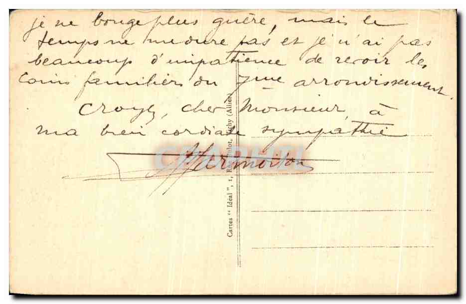 ROYAT-les-BAINS — L'Église et la Fontaine — Idéal, n° 4214 — Reverso