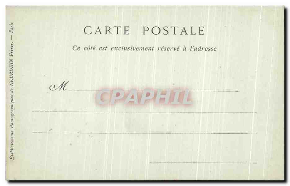 CPA Angers Hopital Saint Jean le Cloitre  — Rückseite