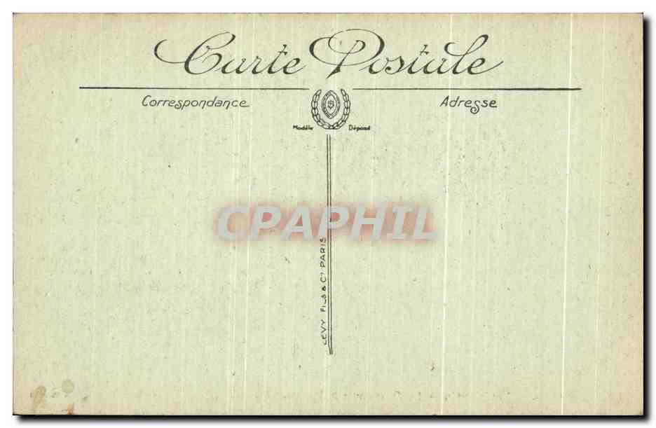 CPA Angers Vue Generale Les Ponts La maine  — Rückseite