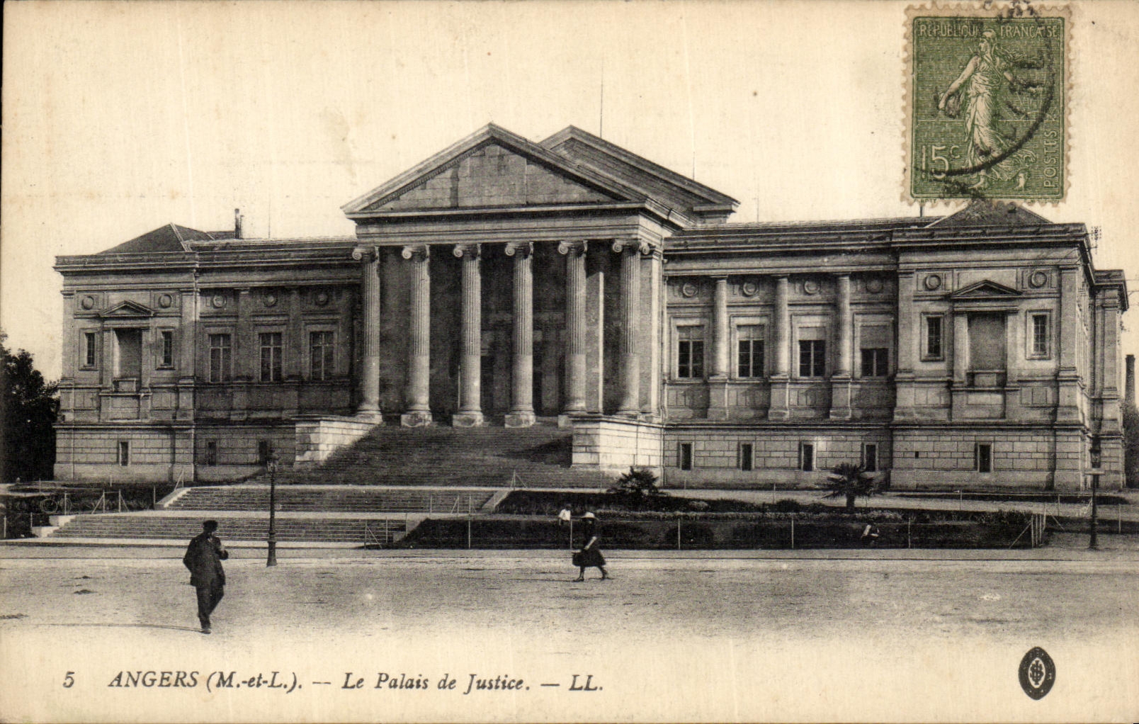 CPA Angers Le Palais de Justice 