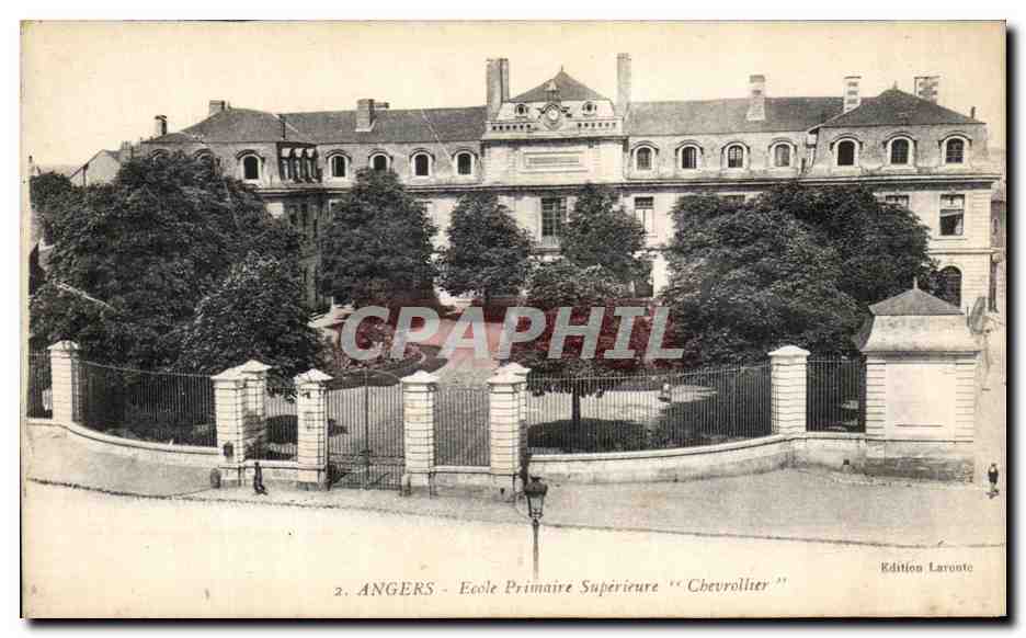 CPA Angers Ecole Primaire Superieure Chevrollier 