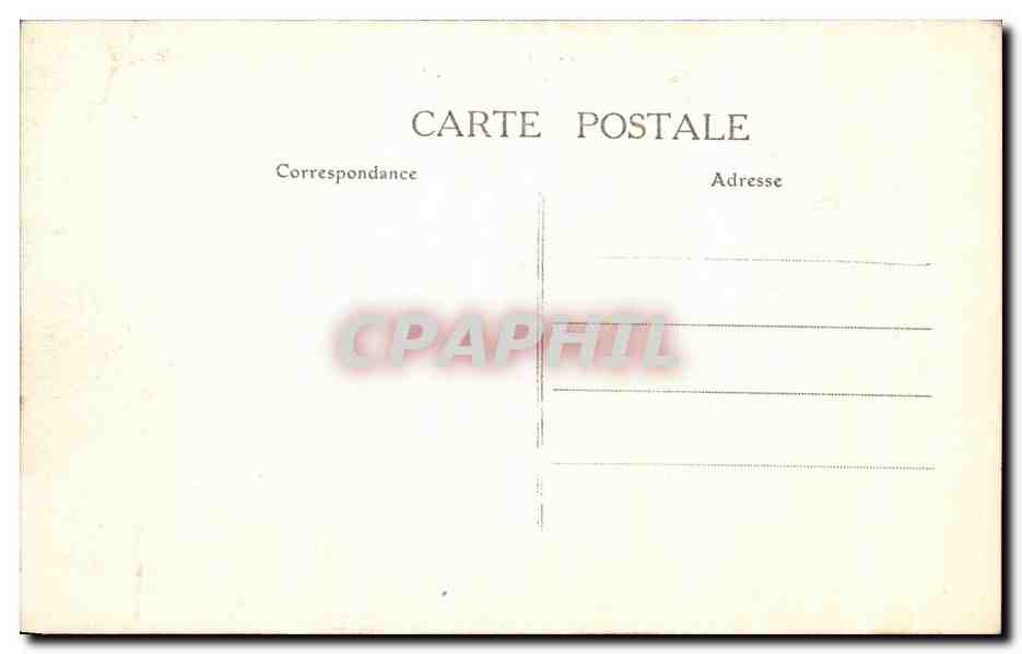 CPA Angers Vue d Ensemble de L Hotel Pince  — Rückseite