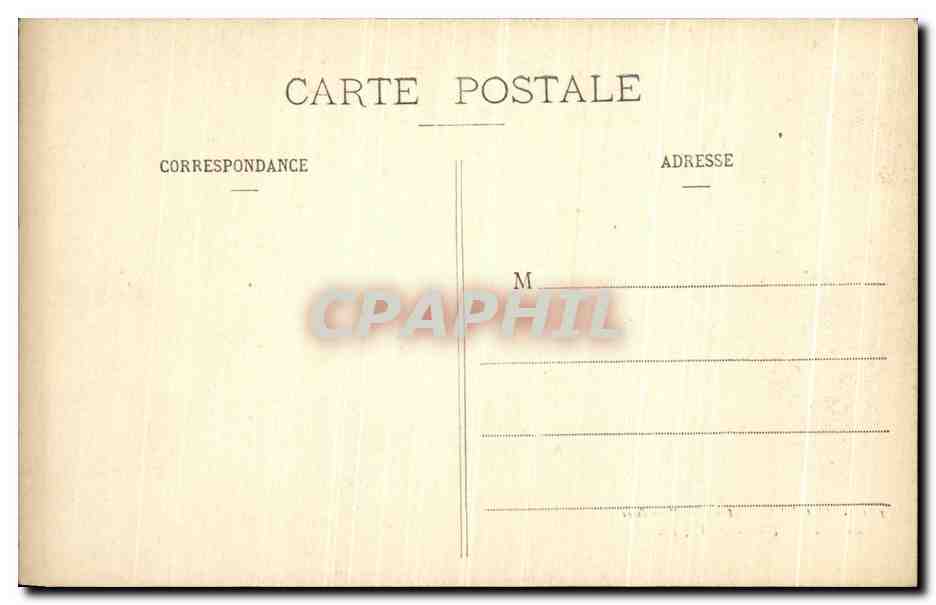CPA Angers Arcades Romanes De La Prefecture  — Rückseite