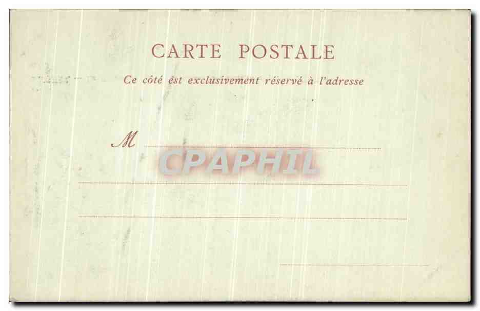 CPA Angers La Prefecture Areades Romanes  — Rückseite